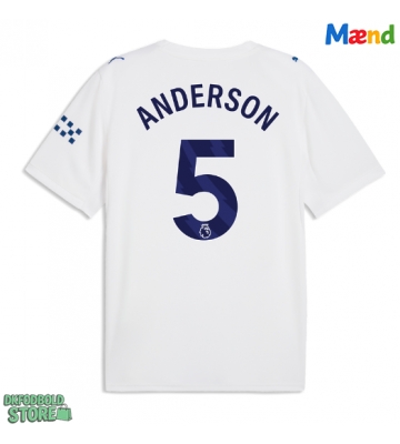 Manchester City Elliot Anderson #5 Replika Tredjetrøje 2026-27 Kortærmet